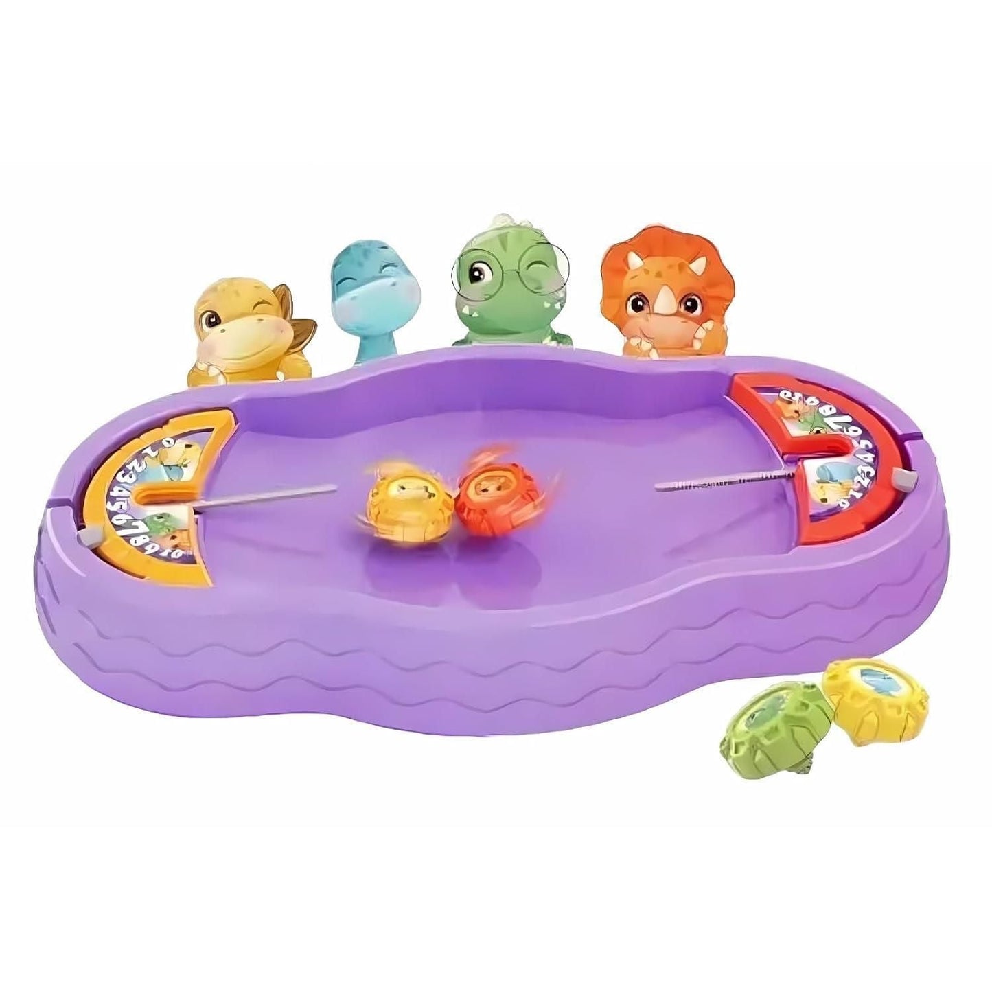 Dino Battle Gyro Spinning Toys & Fun Board Games for Kid's rj1jn6-fq