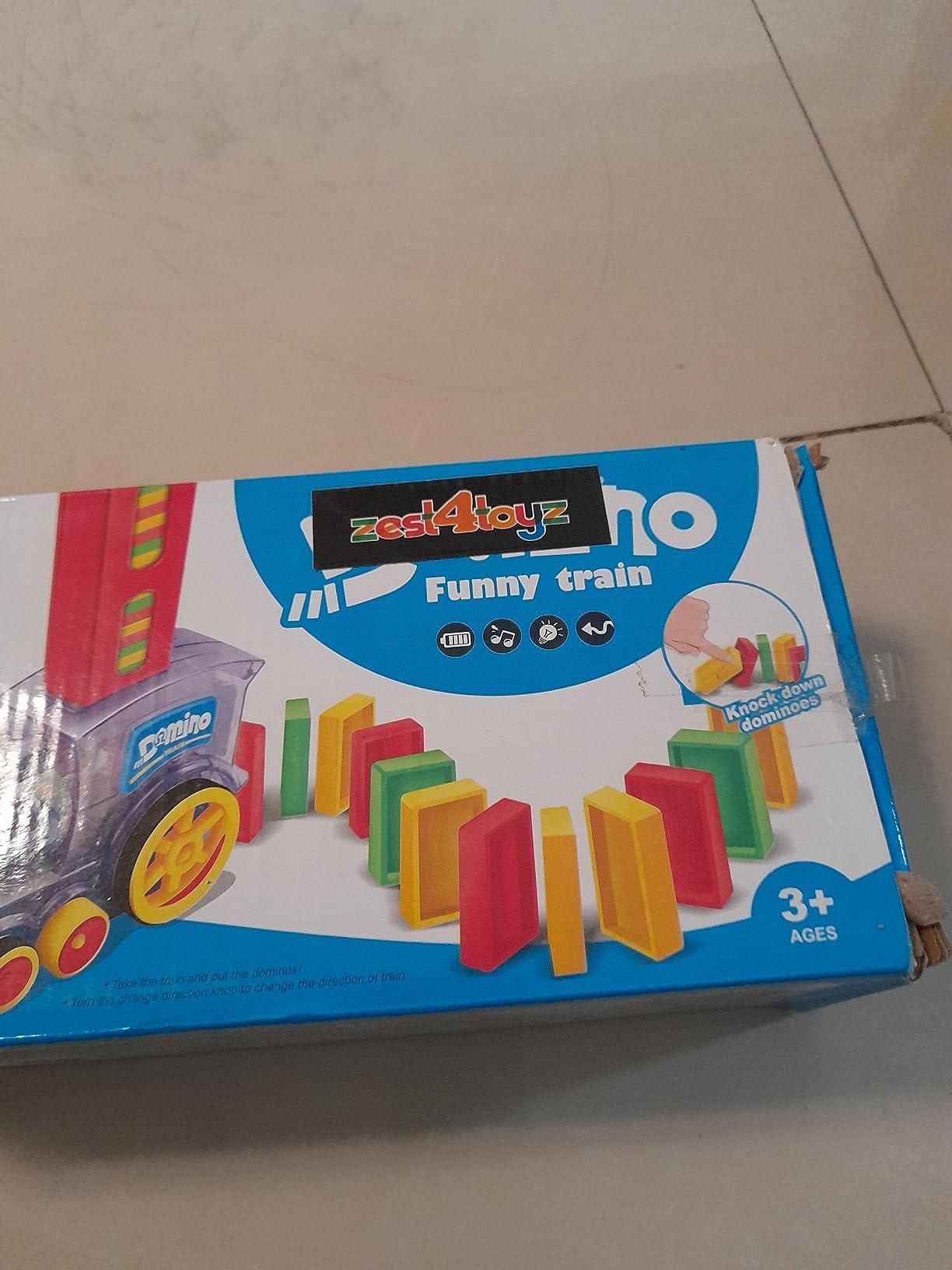 Train Toy Domino Set for Kids BPA Free Plastic with Sound Effects rj1jn6-fq