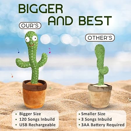 LED Musical Dancing & Mimicry Cactus Toy rj1jn6-fq