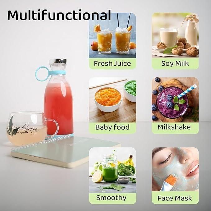 Portable Mini Juice Blender / USB Charging Support rj1jn6-fq