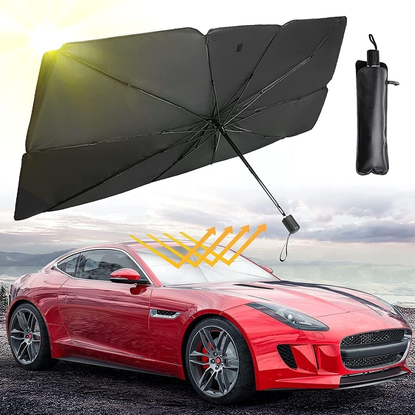 Car Windshield Sun Shade Umbrella� rj1jn6-fq