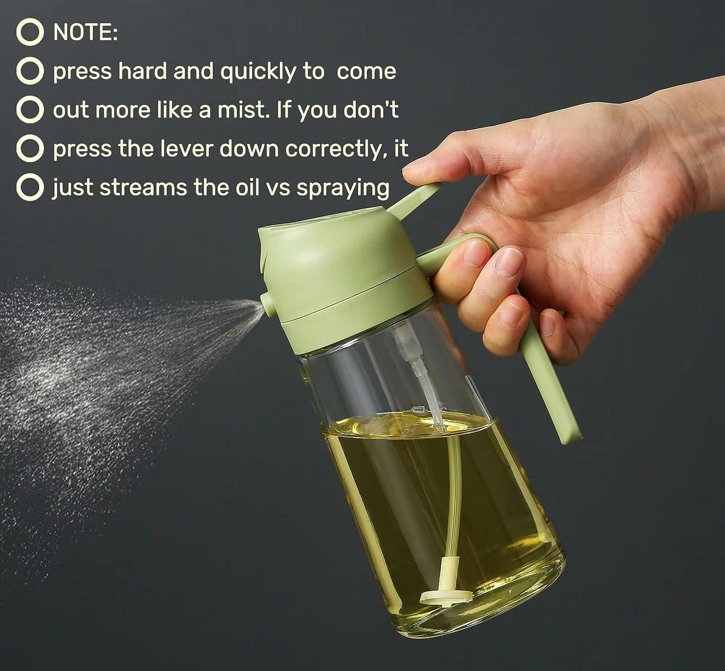 500ml Portable Sprayer Oil Dispenser rj1jn6-fq