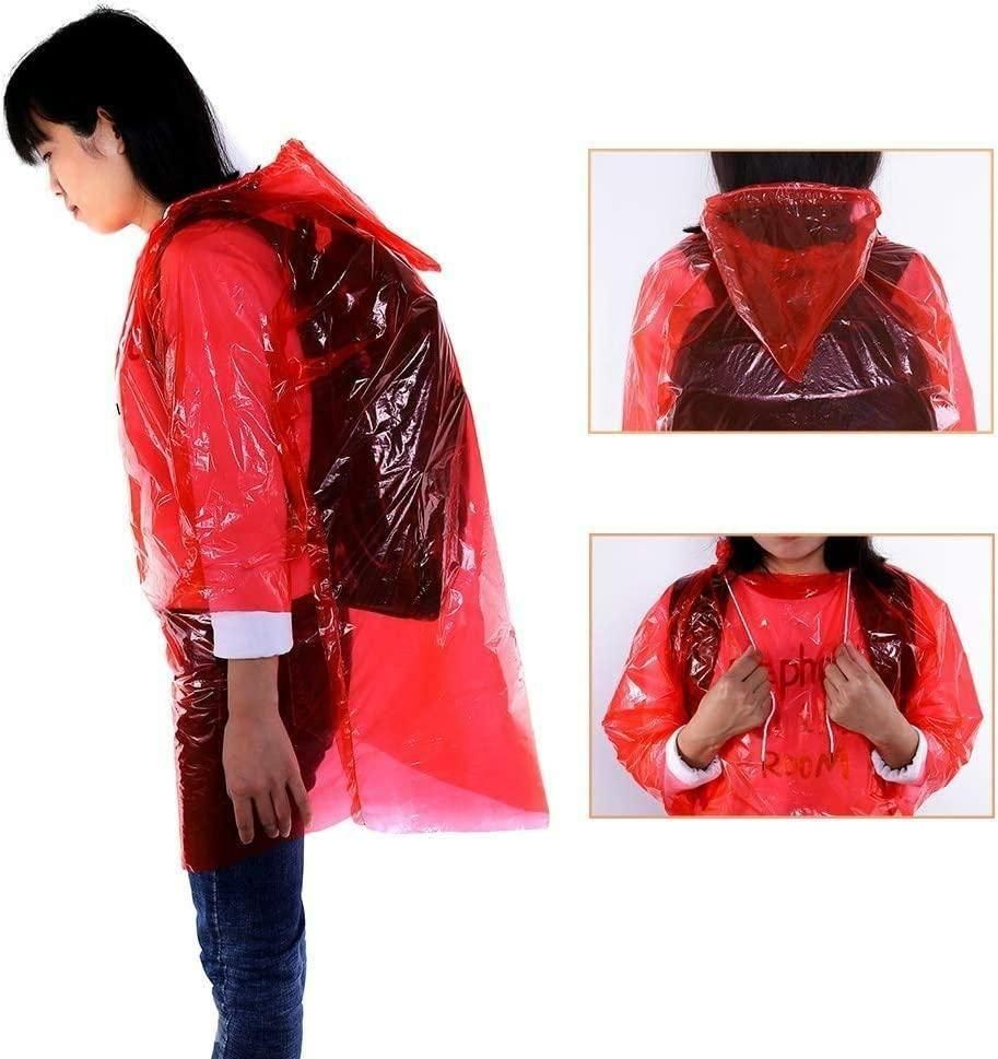FULLY Reusable Wallet Rain Card Rain Coat for Adults (Set of 5) Multicolour rj1jn6-fq