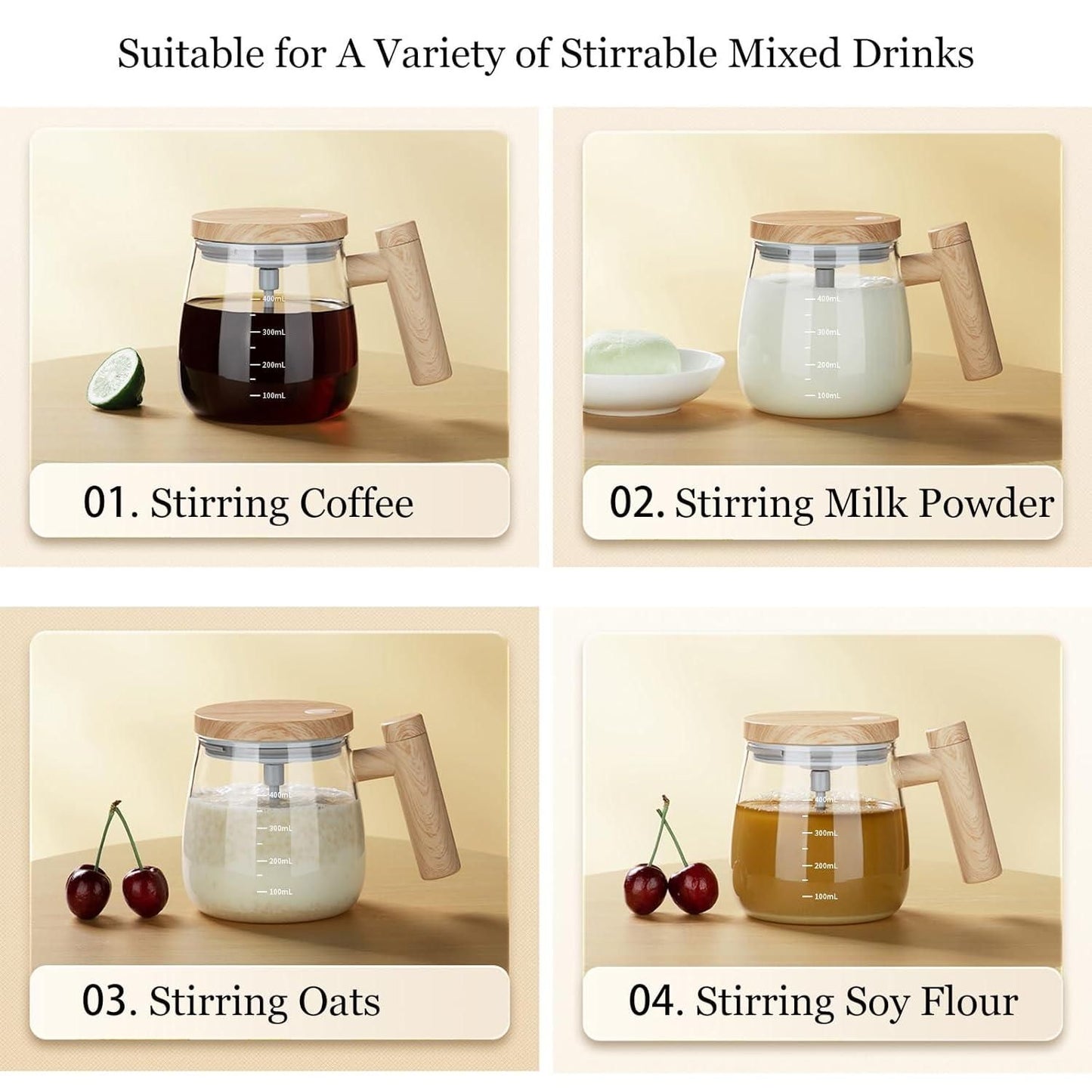 Automatic Coffee Mixing Cup 400ml rj1jn6-fq