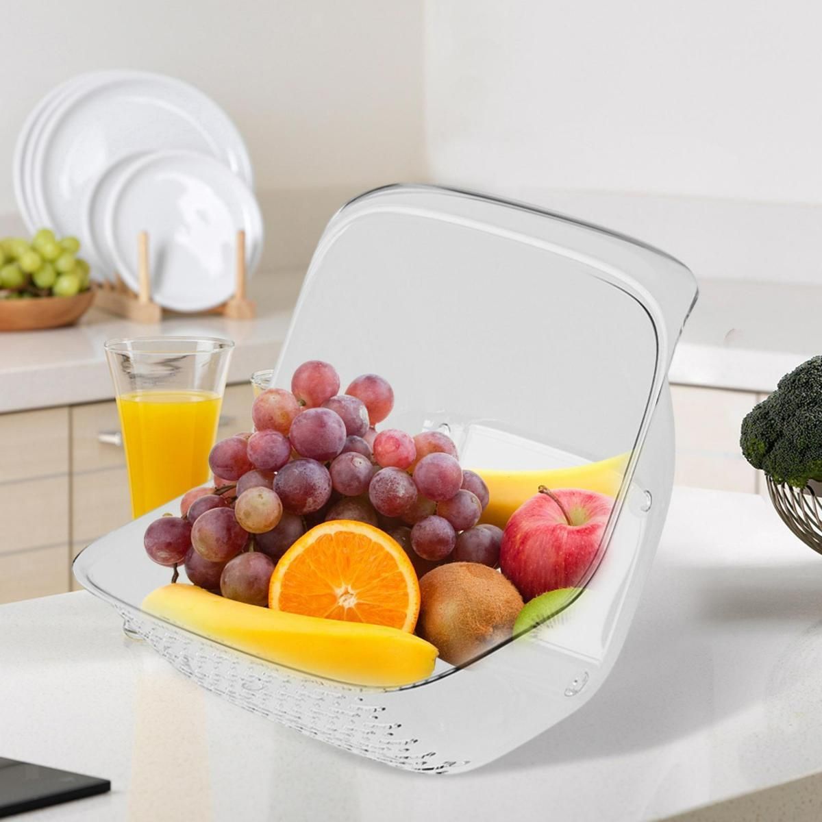 Kitchen Strainer Drain Basket rj1jn6-fq