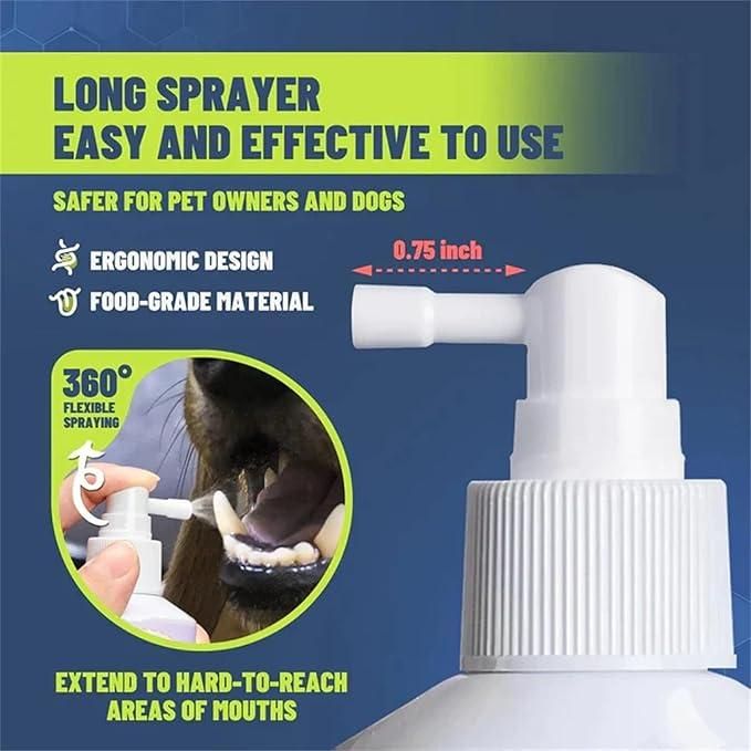 No Brushing Pet Oral Care Spray 100ml Pack of 2 rj1jn6-fq