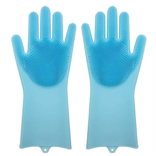 Gloves - Magic Silicone Cleaning Gloves ( 1 Pair ) rj1jn6-fq