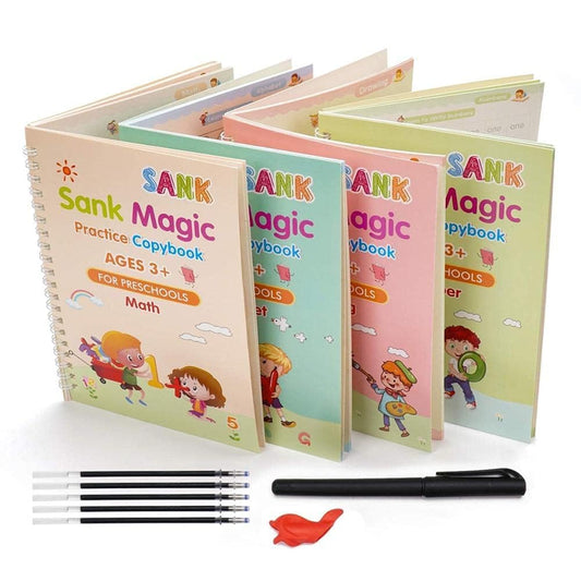 Magic Practice Copy-book  (4 Book & 10 Refill) rj1jn6-fq