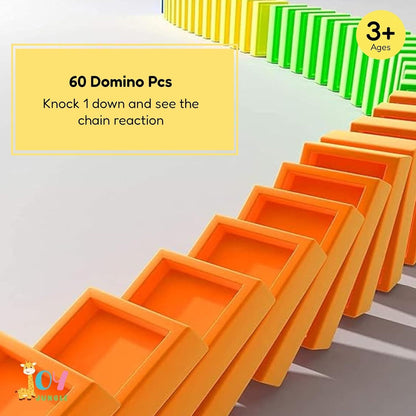 Train Toy Domino Set for Kids BPA Free Plastic with Sound Effects rj1jn6-fq