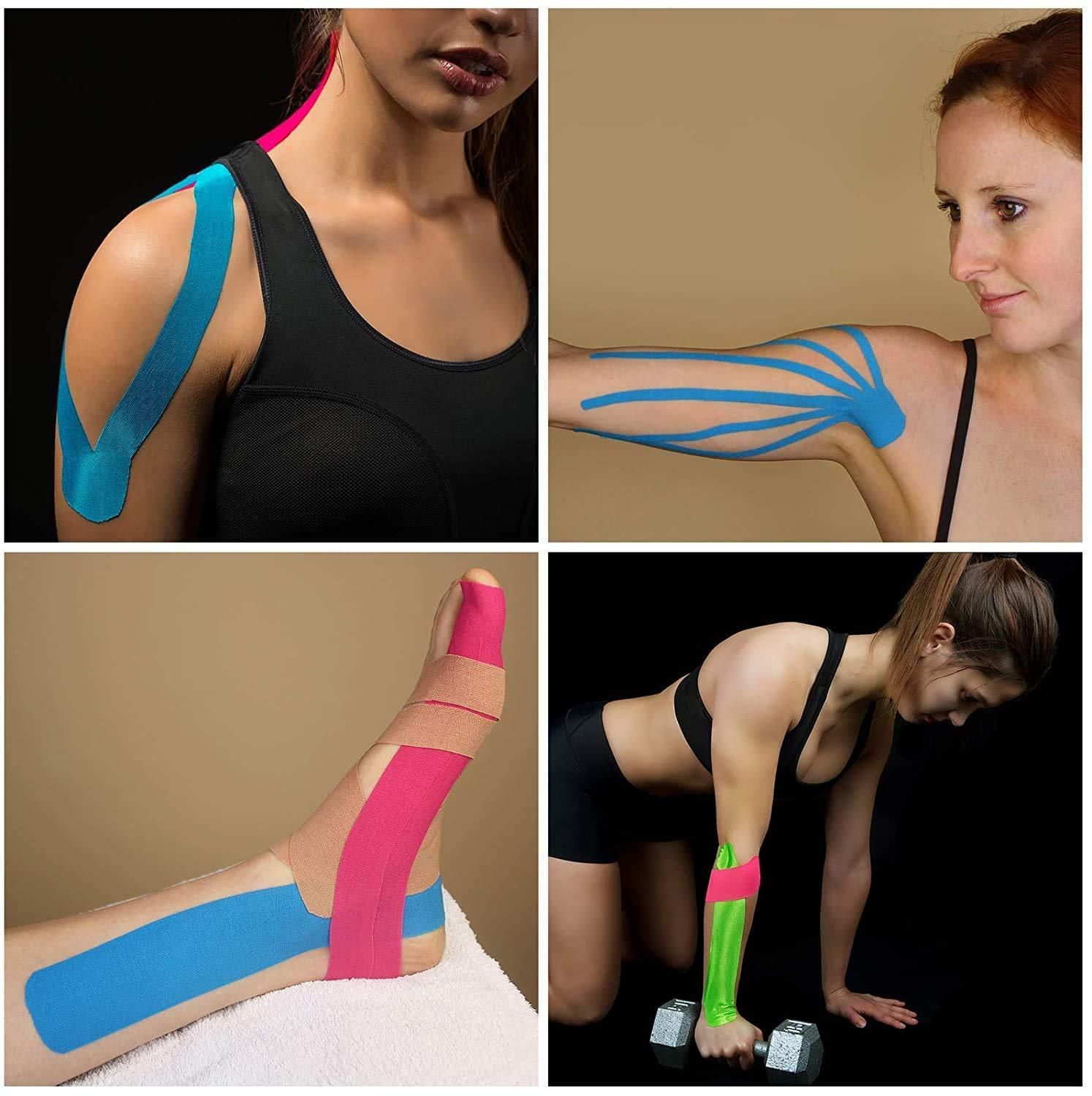 Kinesiology Tape Adhesive for Muscle Pain Relief rj1jn6-fq