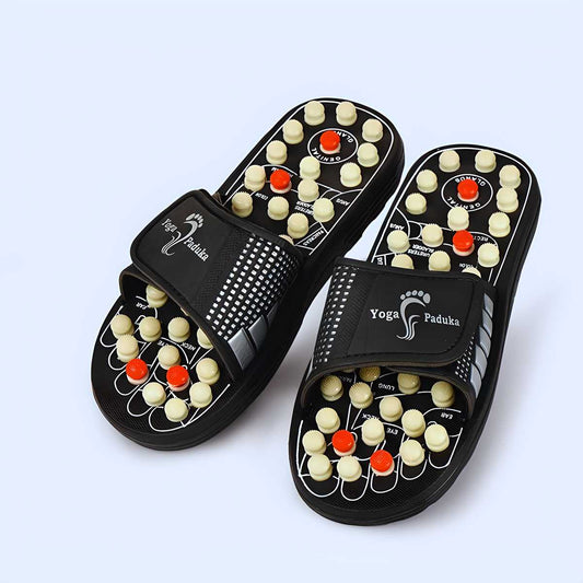 Acupressure and Magnetic Therapy Paduka Slippers for Full Body Blood Circulation For Men and Women rj1jn6-fq