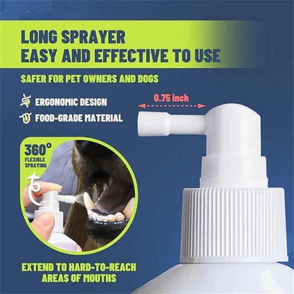 No Brushing Pet Oral Care Spray 100ml Pack of 2 rj1jn6-fq